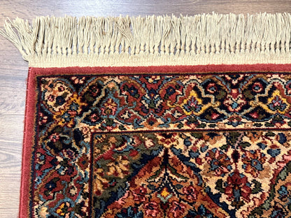 Karastan Rug 3x5 Multicolor Panel Kirman #717, Original 700 Series, Wool Pile, Discontinued - Nuvé