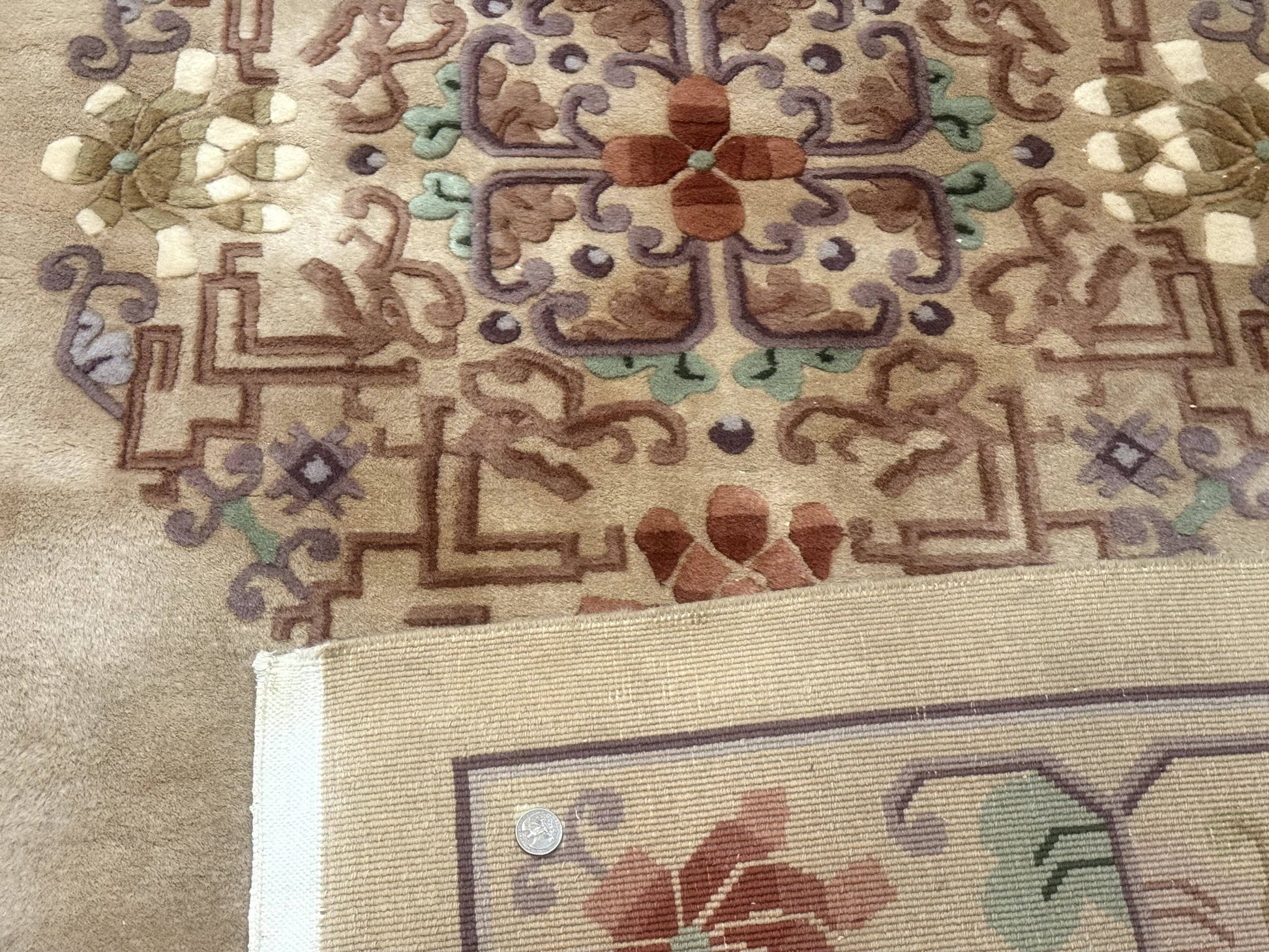 Chinese Wool Rug 8x12, Chinese 90 Line Rug - Nuvé