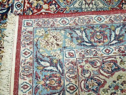 3' 5" X 5' 8" Vintage Handmade Turkish Wool Rug Carpet Vegetable Dyes Nice Red - Nuvé