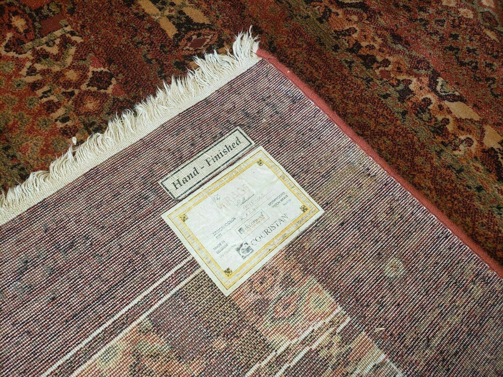 Couristan Rug 8x11 Modern Contemporary Wool Belgium Power Loomed Carpet - Nuvé