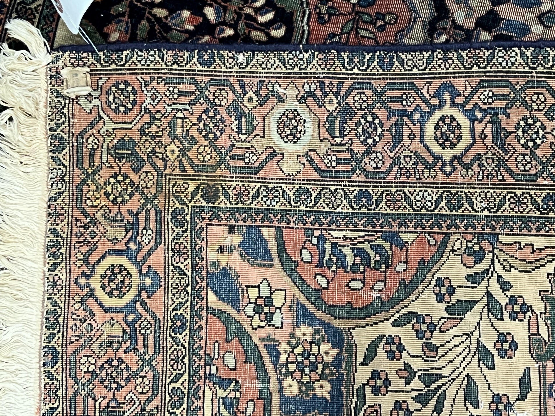 Antique Persian Sarouk Farahan Rug 4x7, Collectible Persian Carpet - Nuvé