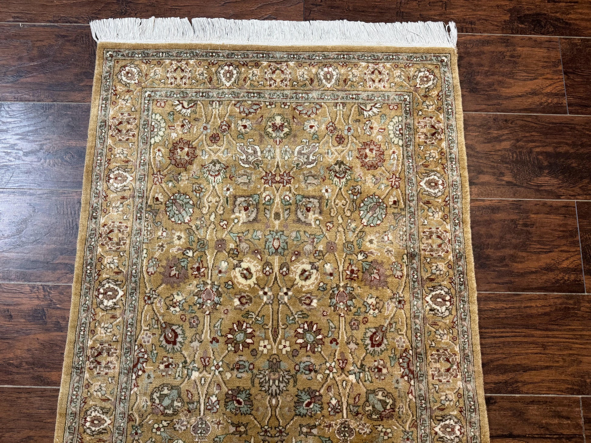 Persian Runner Rug 3x8, Traditional Wool Runner Rug for Hallway or Kitchen, Pak Persian Rug, Fine 225 KPSI - Nuvé