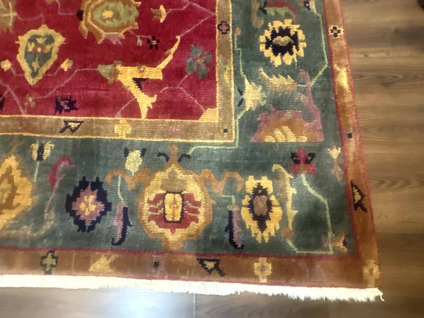 Tufenkian Rug 8x10, Tibetan Room Sized Carpet, Soft Thick Wool Pile - Nuvé