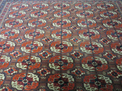 6' X 10' Antique Handmade Bokhara Turkoman Yamud Wool Rug Carpet NICE # 61 - Nuvé