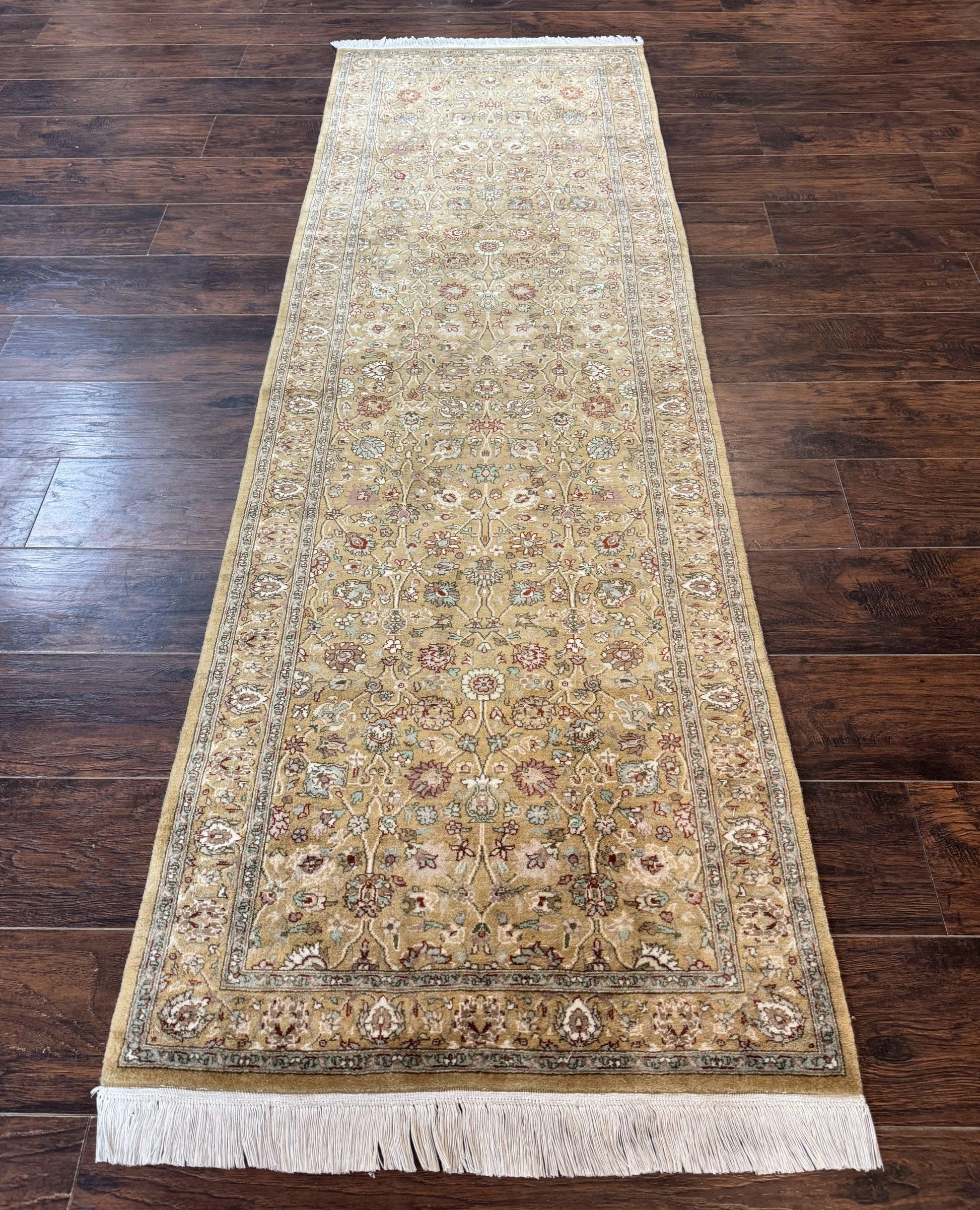 Persian Runner Rug 3x8, Traditional Wool Runner Rug for Hallway or Kitchen, Pak Persian Rug, Fine 225 KPSI - Nuvé