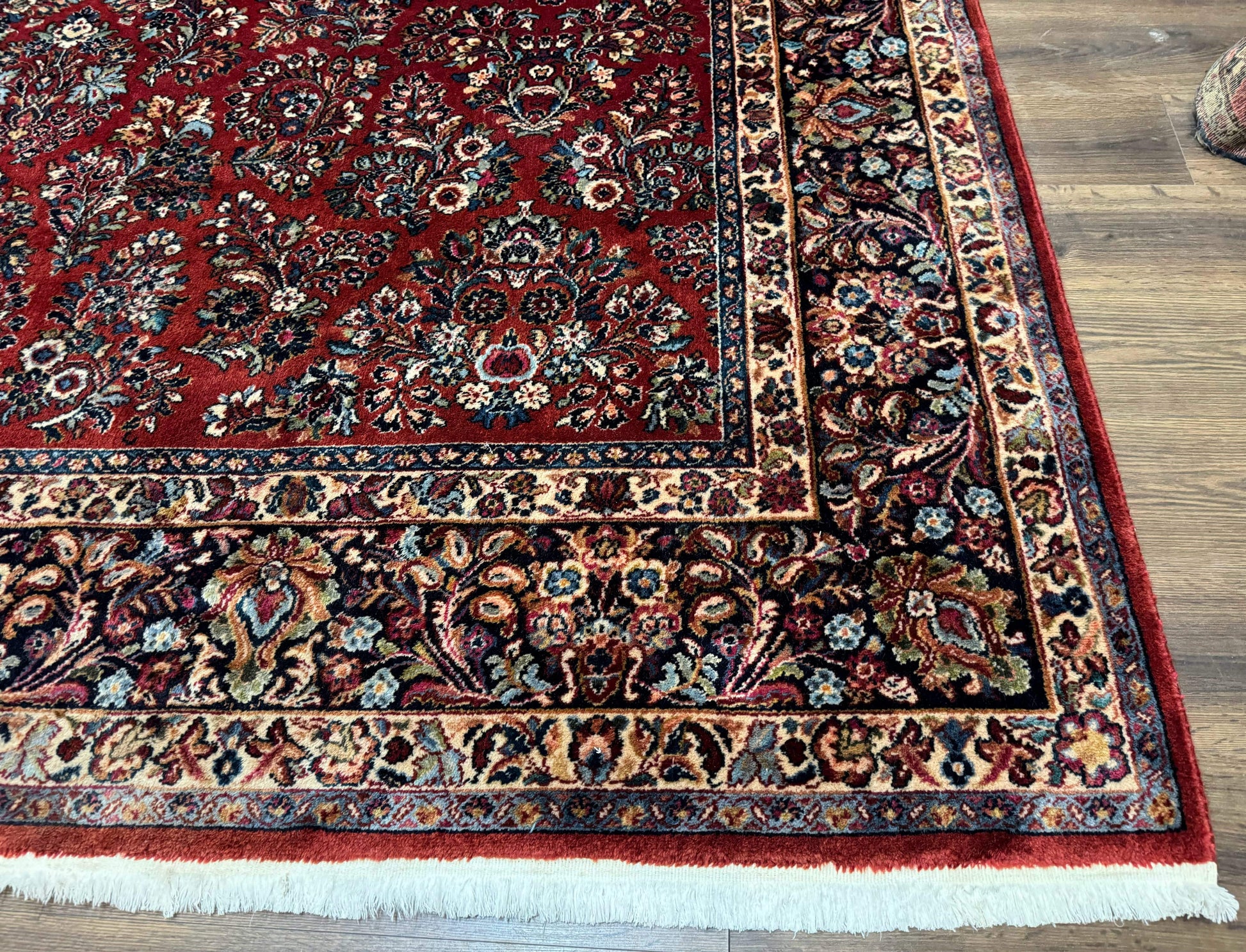 10x18 Karastan Sarouk Rug #785, Wool Large Palace Sized Vintage Karastan Carpet - Nuvé