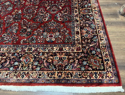 10x18 Karastan Sarouk Rug #785, Wool Large Palace Sized Vintage Karastan Carpet - Nuvé