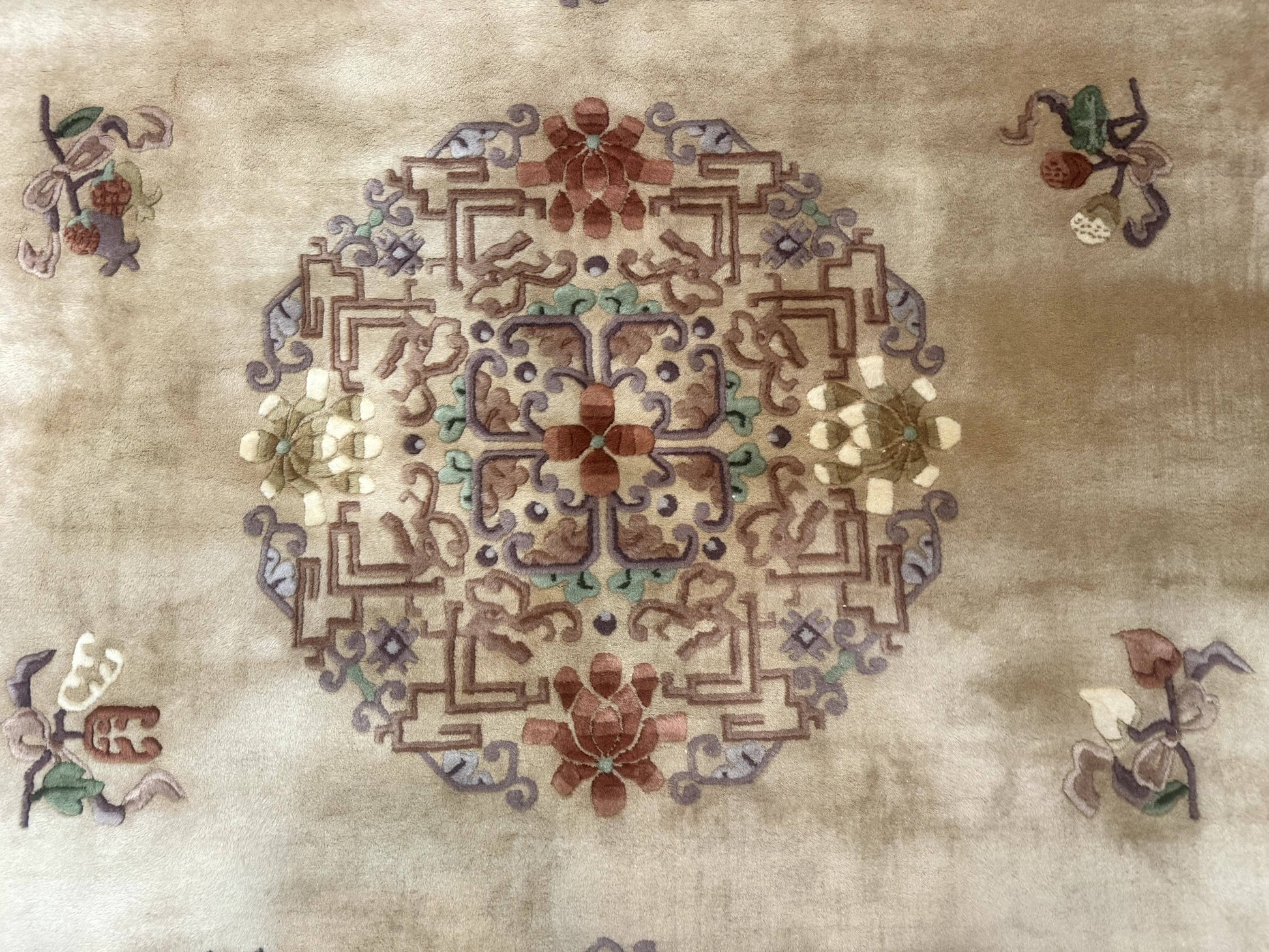 Chinese Wool Rug 8x12, Chinese 90 Line Rug - Nuvé