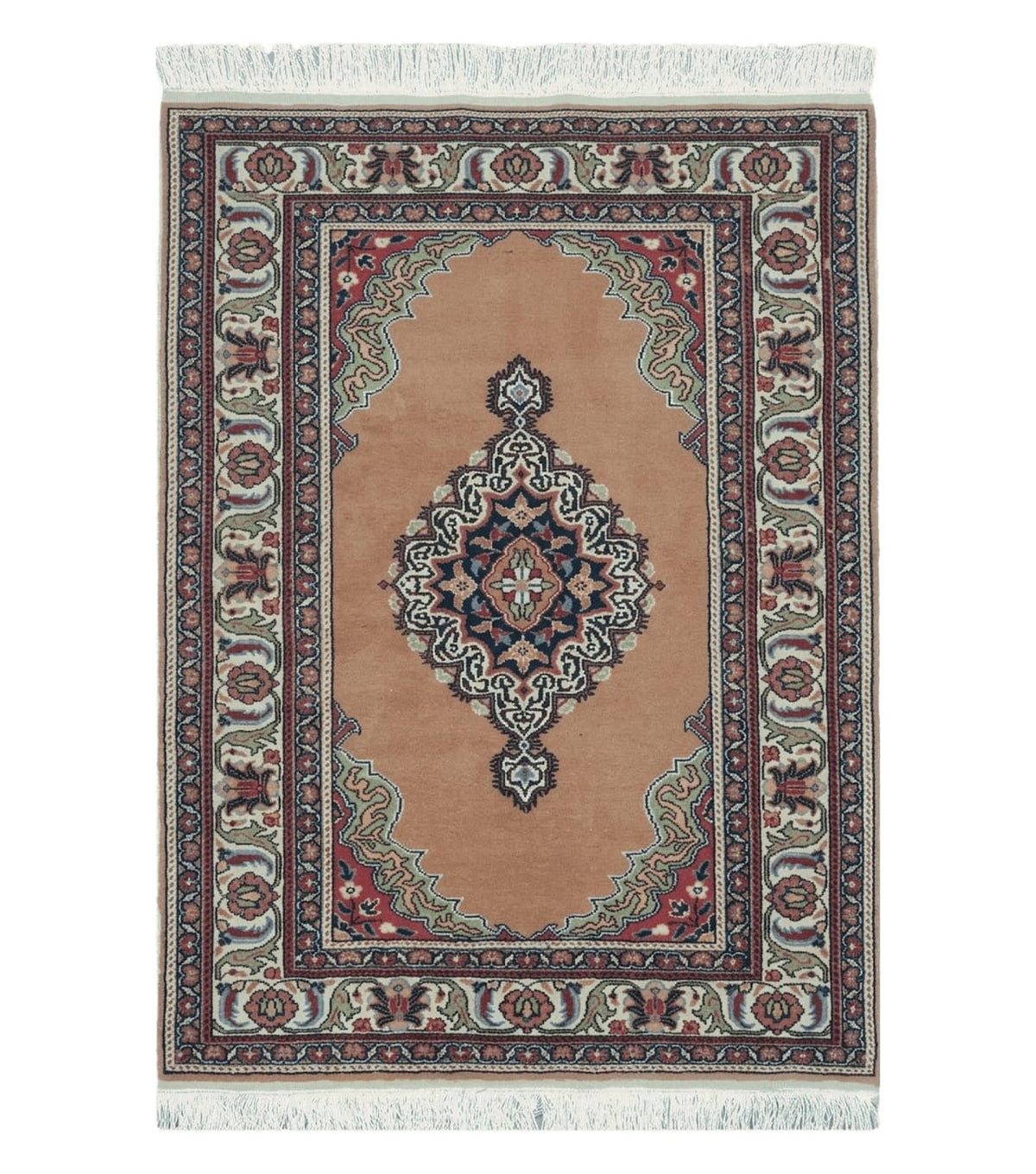 3' X 4' Vintage Handmade Turkish Kayseri Wool Cotton Rug Carpet Camel Hair Nice