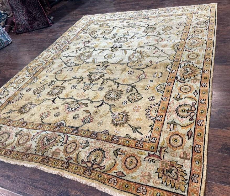 Turkish Oushak Rug 8x10, Vintage Wool Carpet - Nuvé