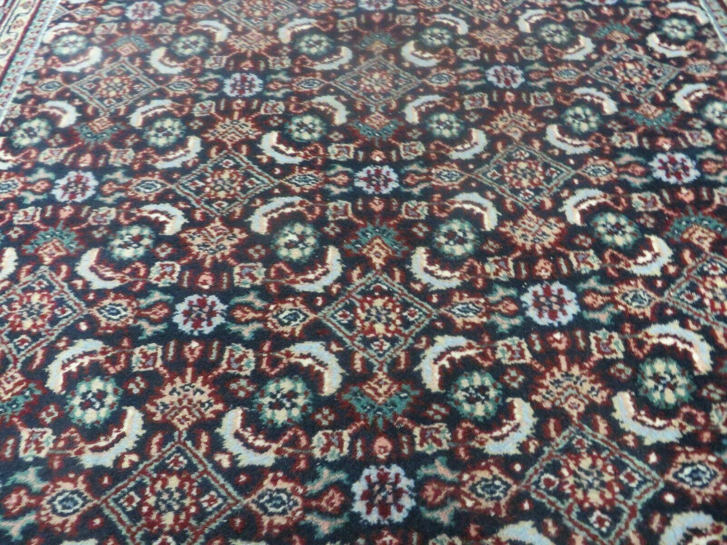 4' X 6' Vintage Handmade Indian Amristar Wool Rug Carpet Nice - Nuvé