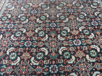 4' X 6' Vintage Handmade Indian Amristar Wool Rug Carpet Nice - Nuvé