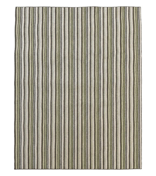 Stark Power Loomed Striped Rug 5x6, Multicolor Vintage Stark Carpet