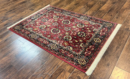 Karastan Rug 4x6, Williamsburg Herati #558, Wool Karastan Carpet, Vintage Karastan Persian Area Rug, Wool Pile - Nuvé
