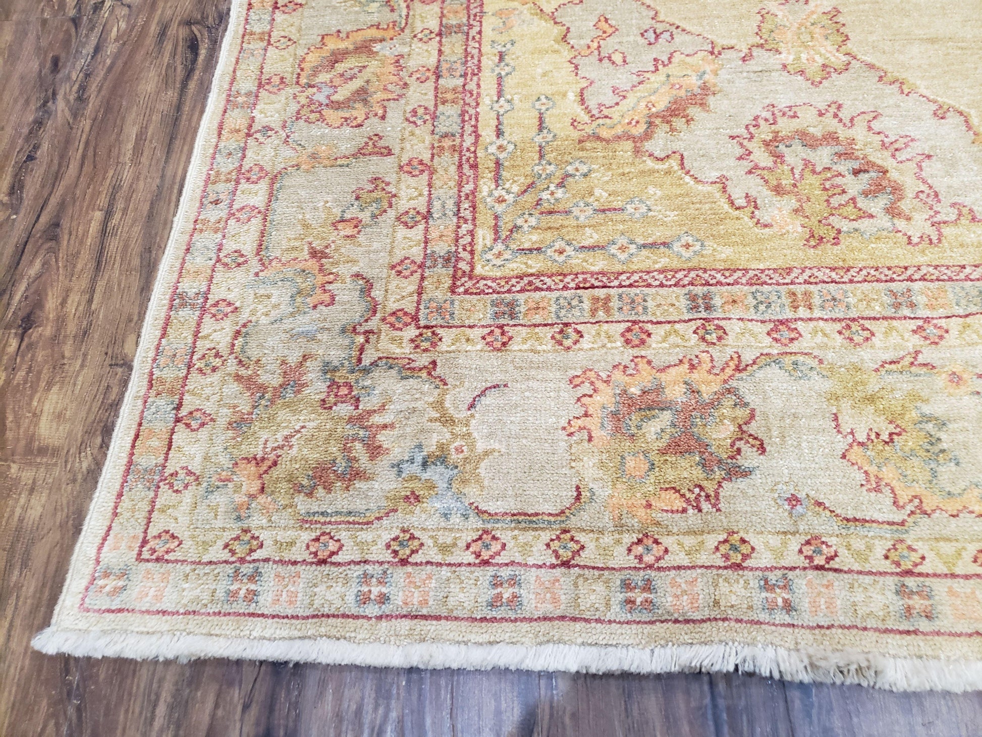 6x9 Turkish Oushak Rug, Wool Rug, Hand Knotted - Nuvé