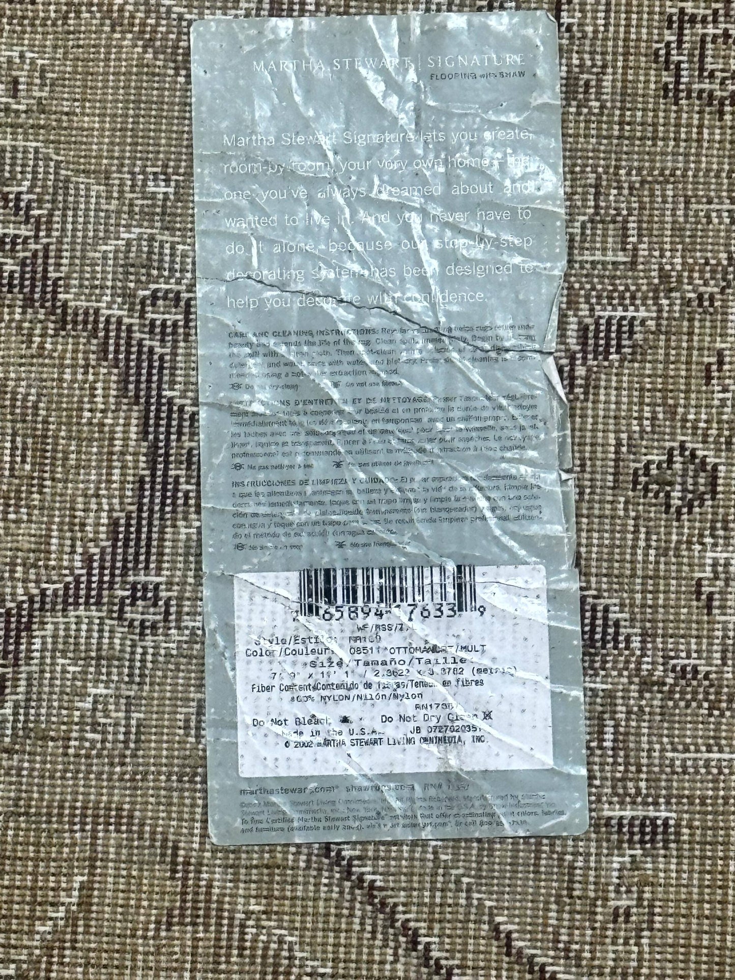 Traditional Rug 8x11, Martha Stewart Signature Collection - Nuvé