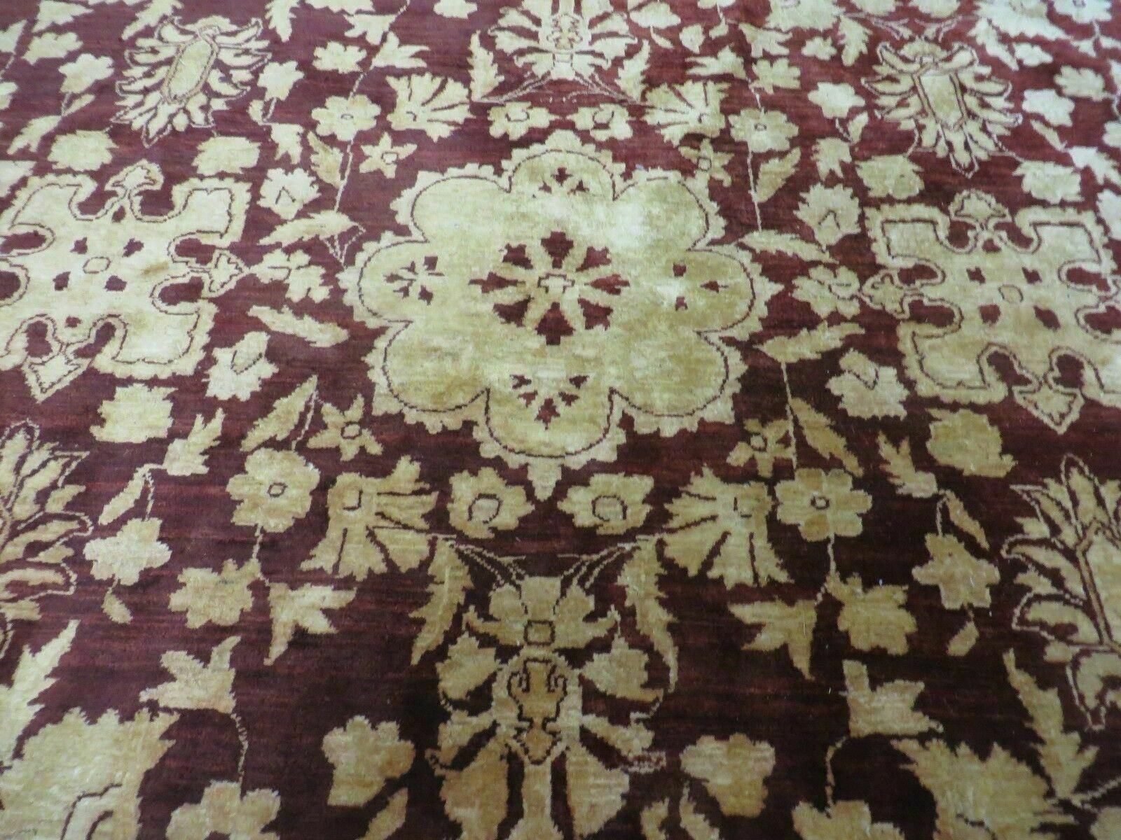 10' X 15' Hand Made Pakistan Wool on Cotton Rug Peshawar # 200A - Nuvé