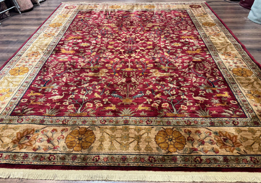 Karastan Rug 8.8 x 10, Antique Legends Emperor's Hunt 2200-204, Wool Vintage Discontinued Karastan - Nuvé