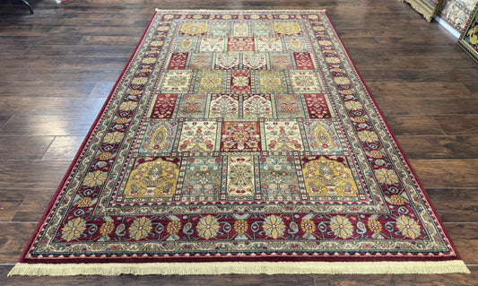 Karastan Rug 5.9 x 9 Antique Legends Bakhtiyari#2200-202, Karastan Area Rug, Wool Pile Vintage Karastan Carpet - Nuvé