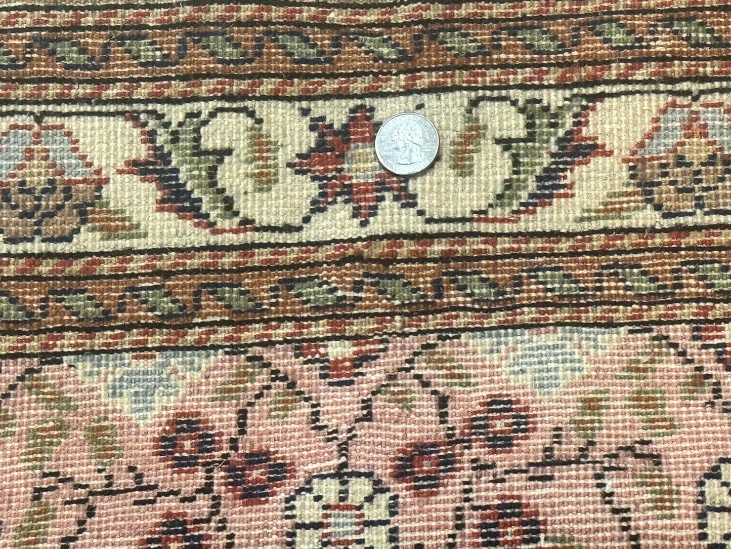 Turkish Sivas Rug 3x4, Pink, Handmade, Wool, Vintage - Nuvé