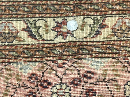 Turkish Sivas Rug 3x4, Pink, Handmade, Wool, Vintage - Nuvé