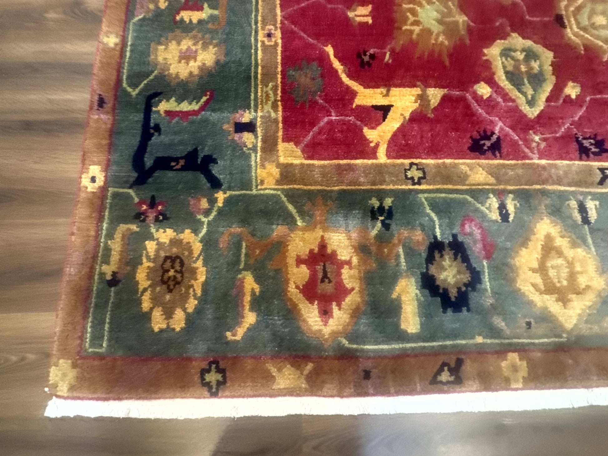 Tufenkian Rug 8x10, Tibetan Room Sized Carpet, Soft Thick Wool Pile - Nuvé