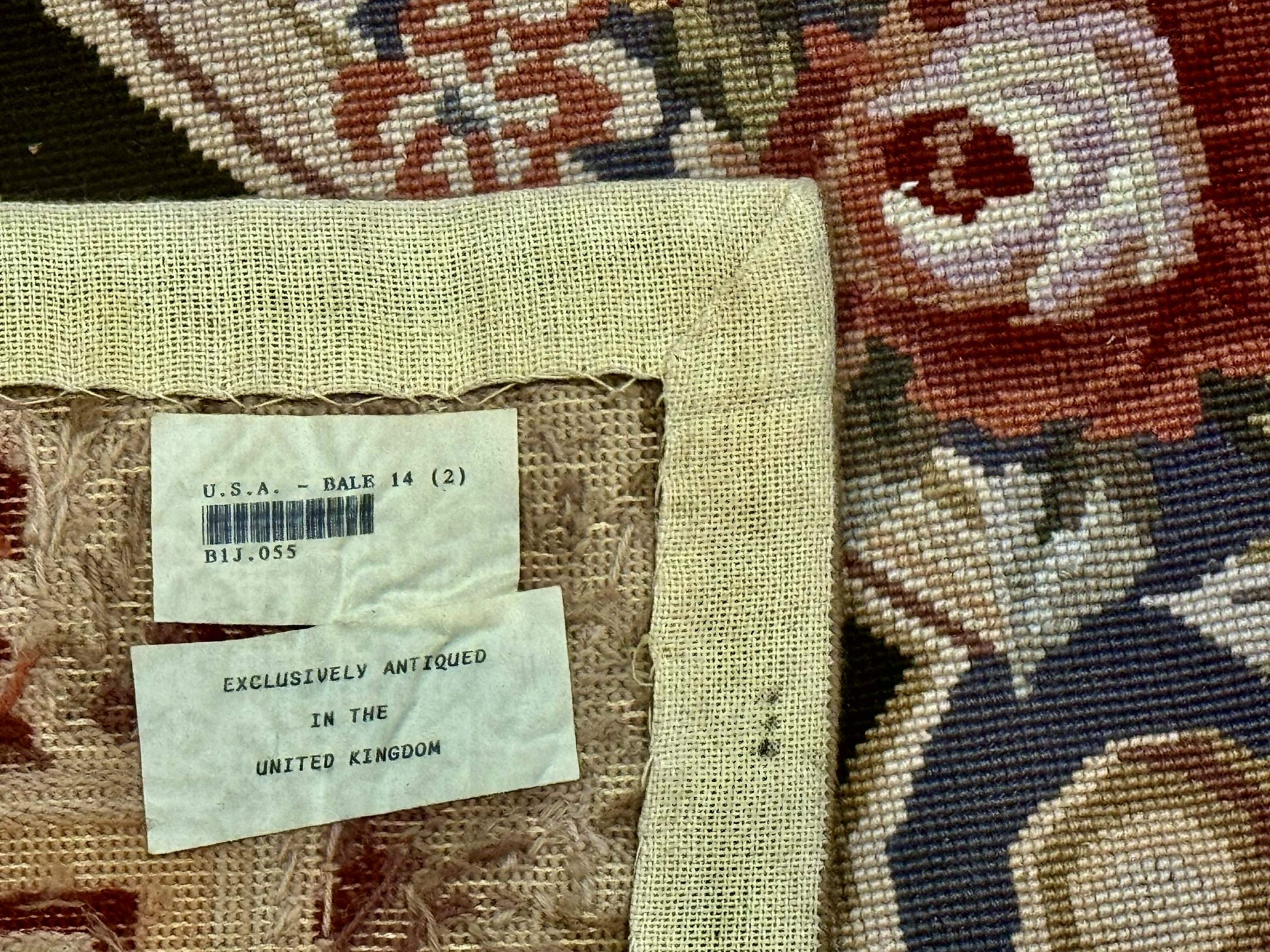 Wonderful Needlepoint Rug 10x14, Large Aubusson Carpet, Floral, Elegant, European Design - Nuvé