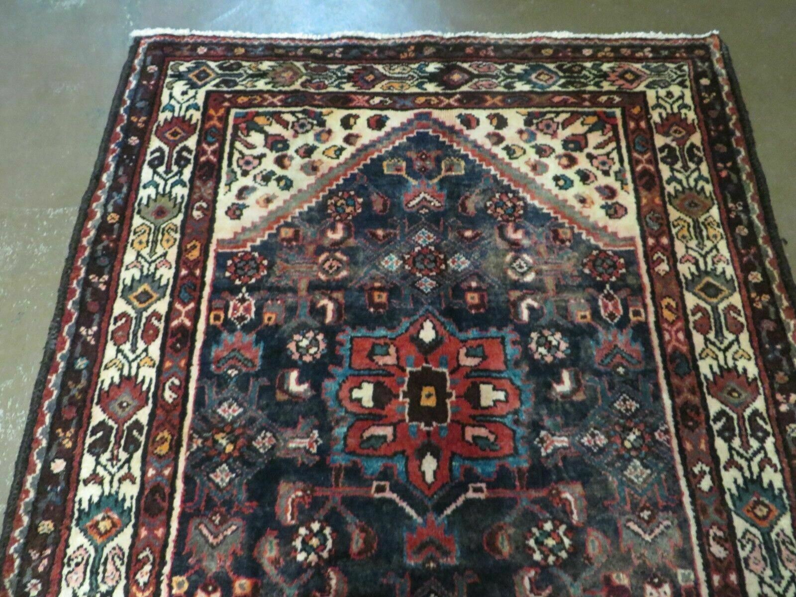 3' 6" X 10' 3" Antique Handmade Turkish Wool Runner Rug - Nuvé