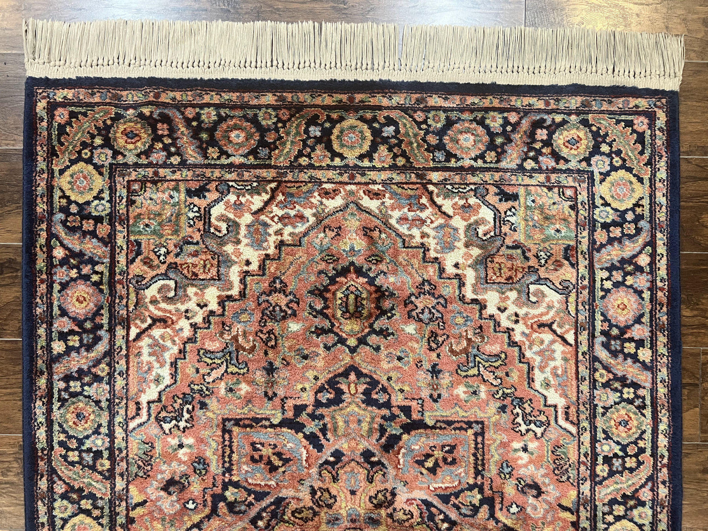 Karastan Rug 4x6, Karastan Heriz #726, Wool Pile Karastan Area Rug, Rare Hard to Find, Original 700 Series Vintage Discontinued Rug - Nuvé