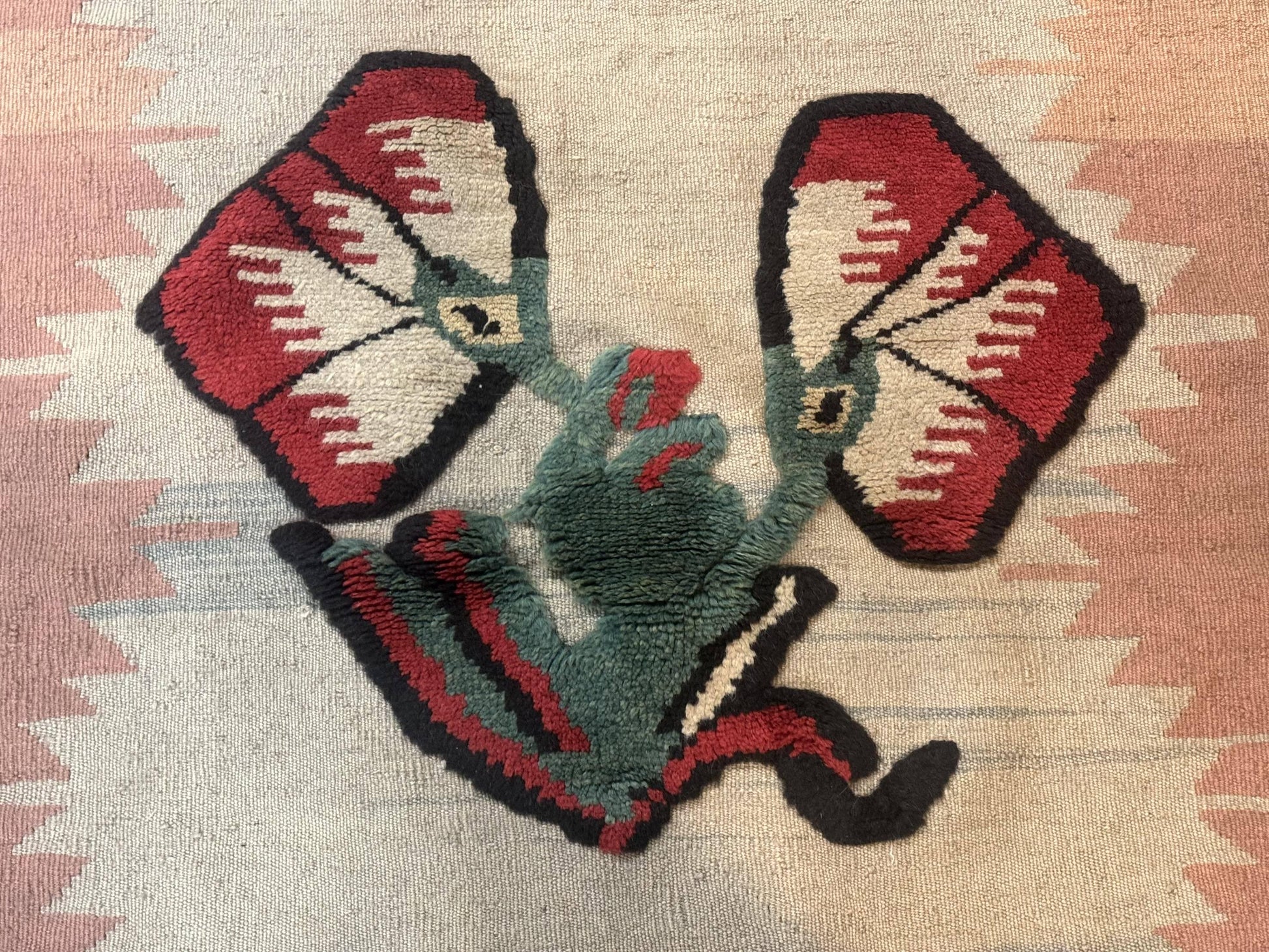 Turkish Kilim Rug 2.5 x 4.7, Flatweave Bohemian Blanket Rug, Wall Hanging Tapestry Rug - Nuvé