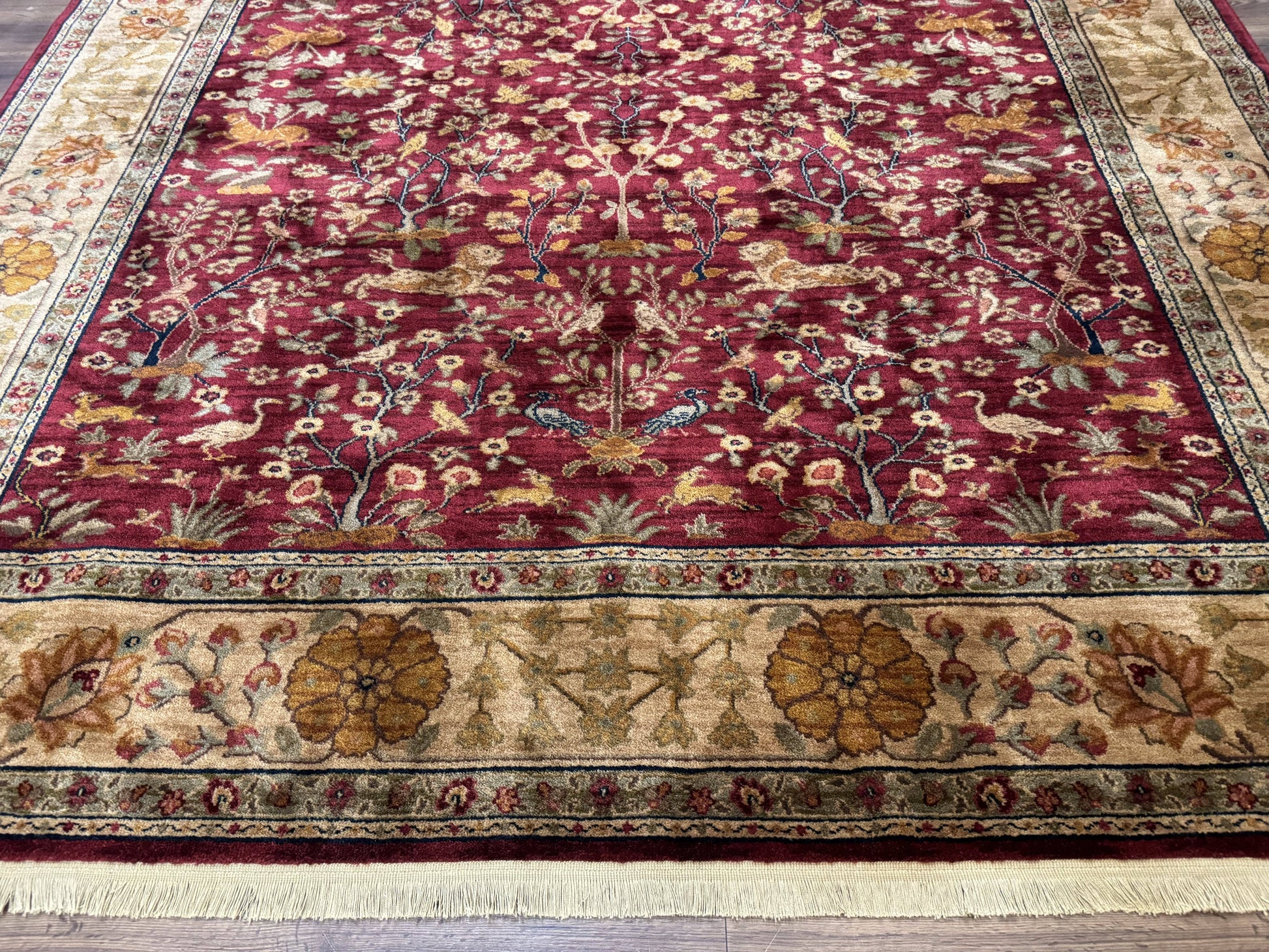Karastan Rug 8.8 x 10, Antique Legends Emperor's Hunt 2200-204, Wool Vintage Discontinued Karastan - Nuvé
