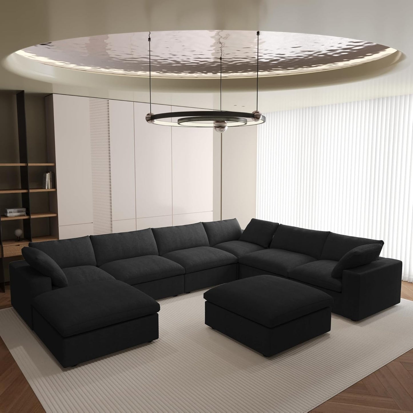 Nuvé® Solace Modular Bouclé Cloud Sofa