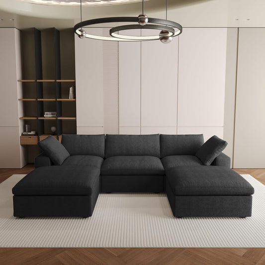 Nuvé® Solace Modular Bouclé Cloud Sofa