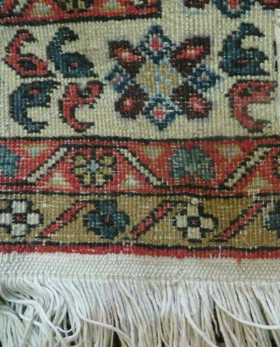 4' X 7' Vintage Handmade Knotted Rug India Caucasian Wool Soft Green Organic - Nuvé