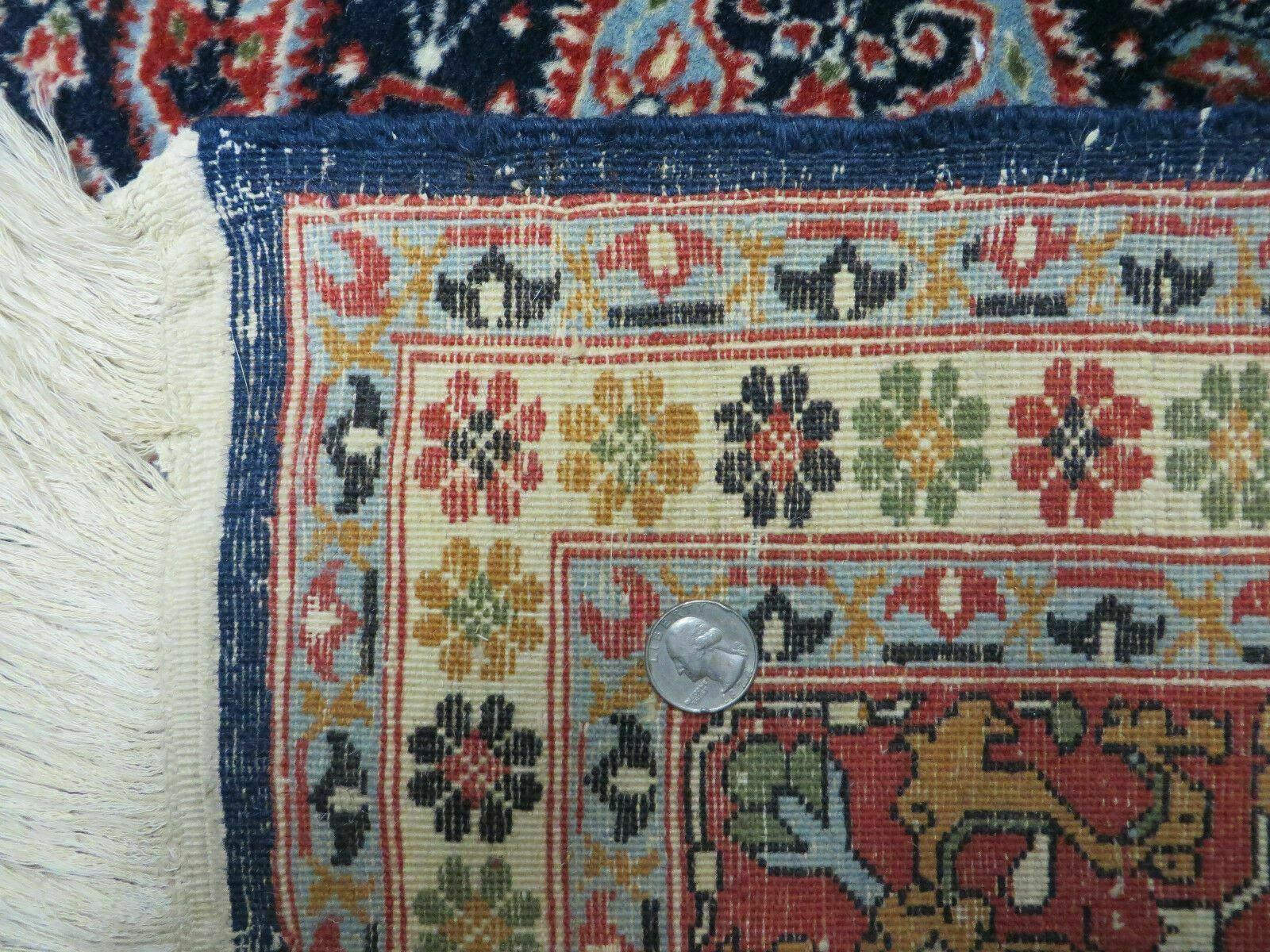 6' X 9' Vintage Fine Handmade India Paisley Rug Hand Knotted Carpet Organic Dye - Nuvé