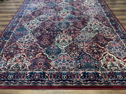 Multicolor Panel Kirman Rug 8x11 - Nuvé