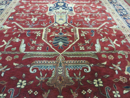 8' x 11' 7" Vintage Power Loomed Couristan European Wool Rug Belgium Forbes Nice - Nuvé