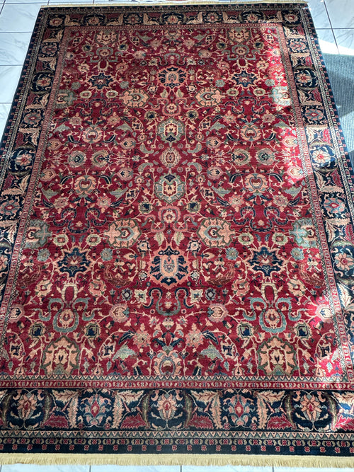 Karastan Samovar Teawash Wool Rug – 8’8” x 12’ – Vintage Elegance, Excellent Condition - Nuvé