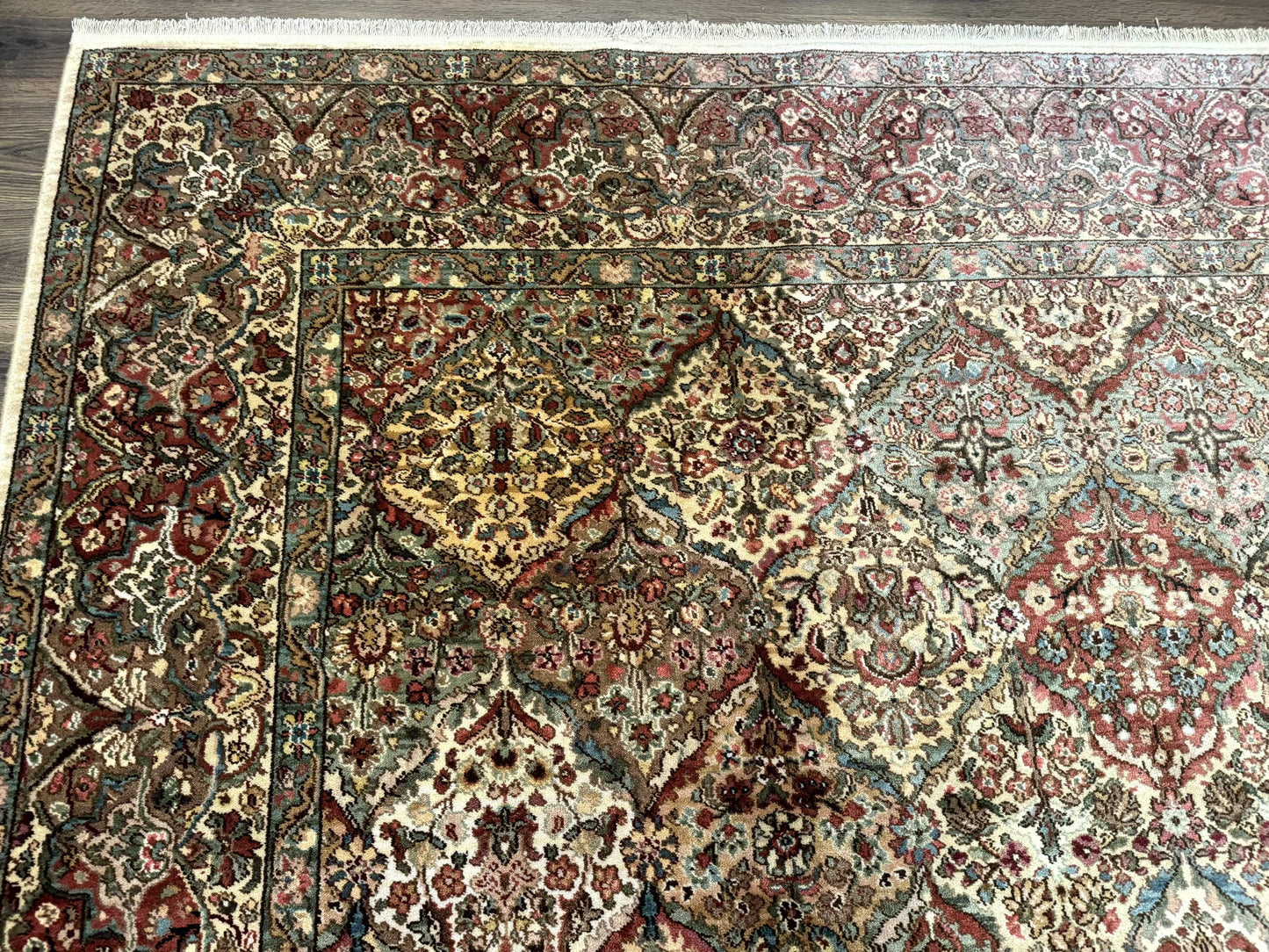 10x14 Karastan Empress Kirman Rug #700/719, Vintage Wool Discontinued Karastan - Nuvé