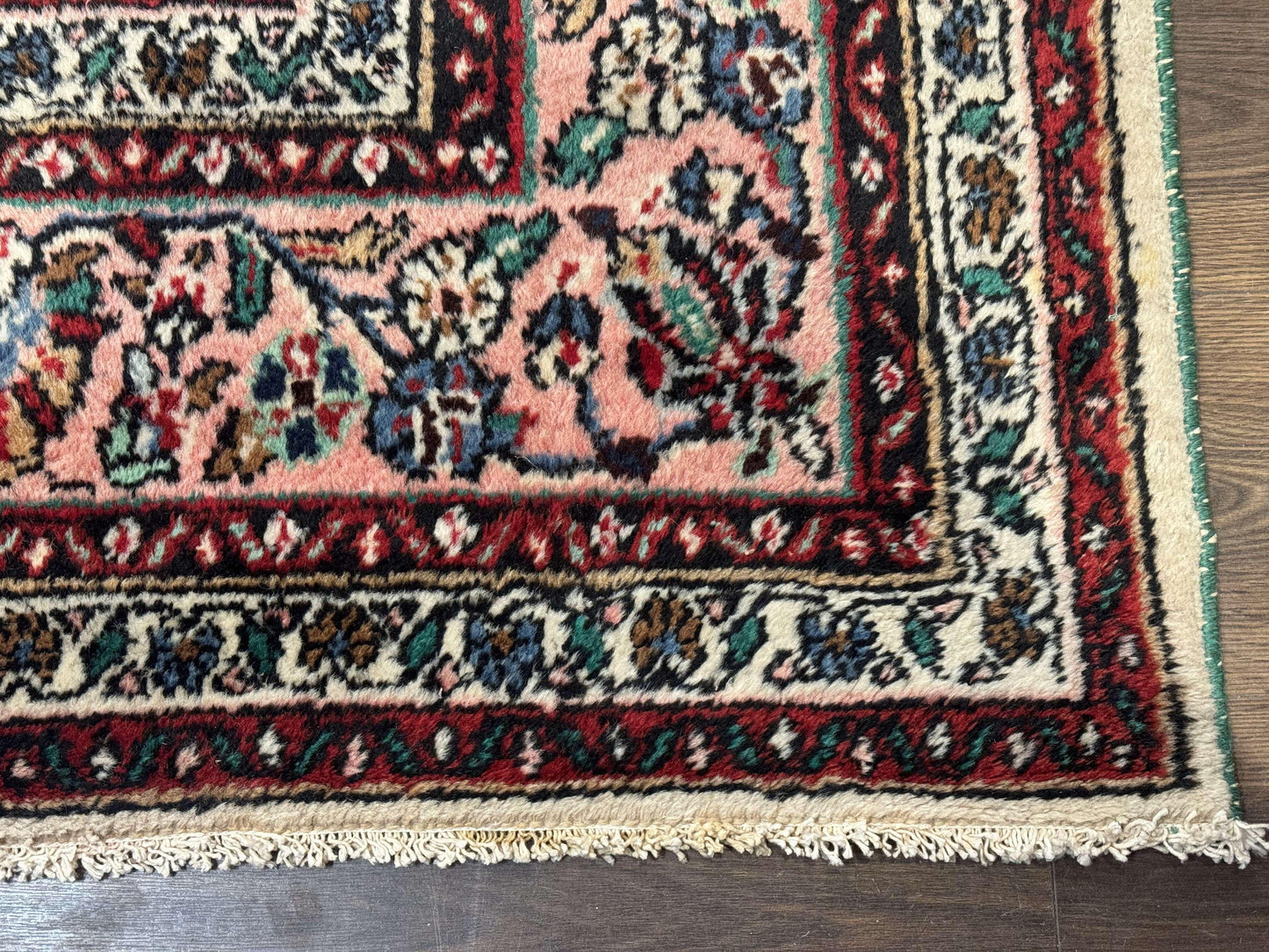 Palace Size Persian Rug 10 x 21 ft, Antique Hamadan Bibikabad Carpet, Handmade Antique Wool Oversized Rug, Ivory, Semi Open Field - Nuvé