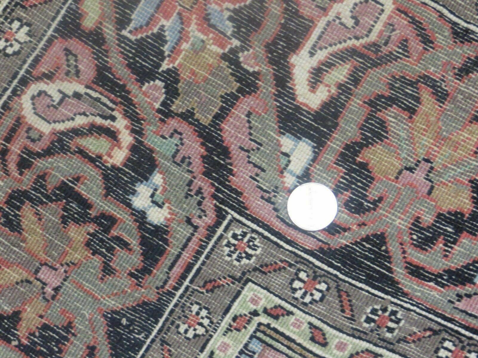 6' X 6' Vintage Handmade Fine Indian Silk Rug Kashmir Square Nice - Nuvé