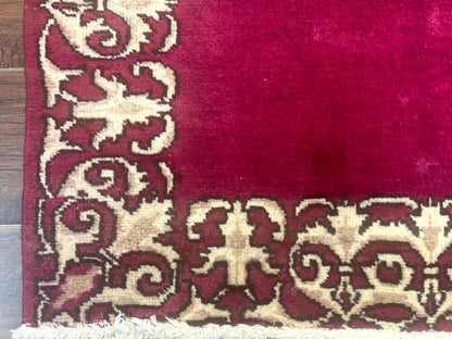 Red Persian Kerman Runner Rug 3x16 - Nuvé