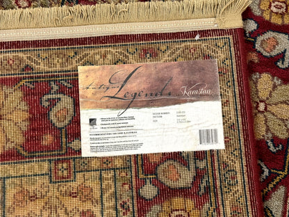 Karastan Runner Rug 2.6 x 8.6, Antique Legends Bakhtiari 2200, Vintage Wool Karastan Runner Rug, Panel Design - Nuvé