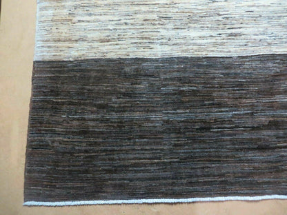 6' 6" X 8' Modern Tibetan Nepal Art Deco Chinese Hand Knotted Wool Rug Nice - Nuvé