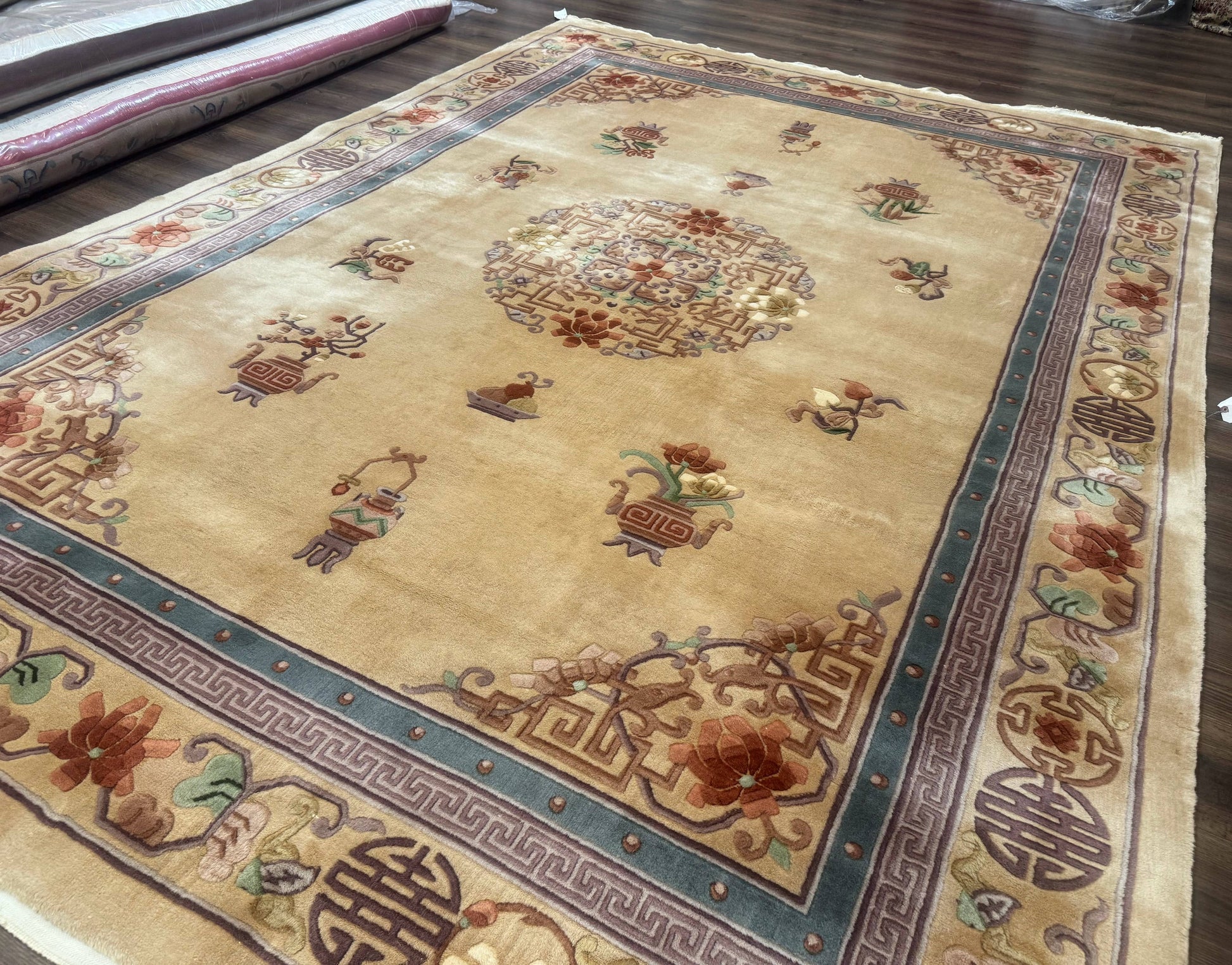 Chinese Wool Rug 8x12, Chinese 90 Line Rug - Nuvé