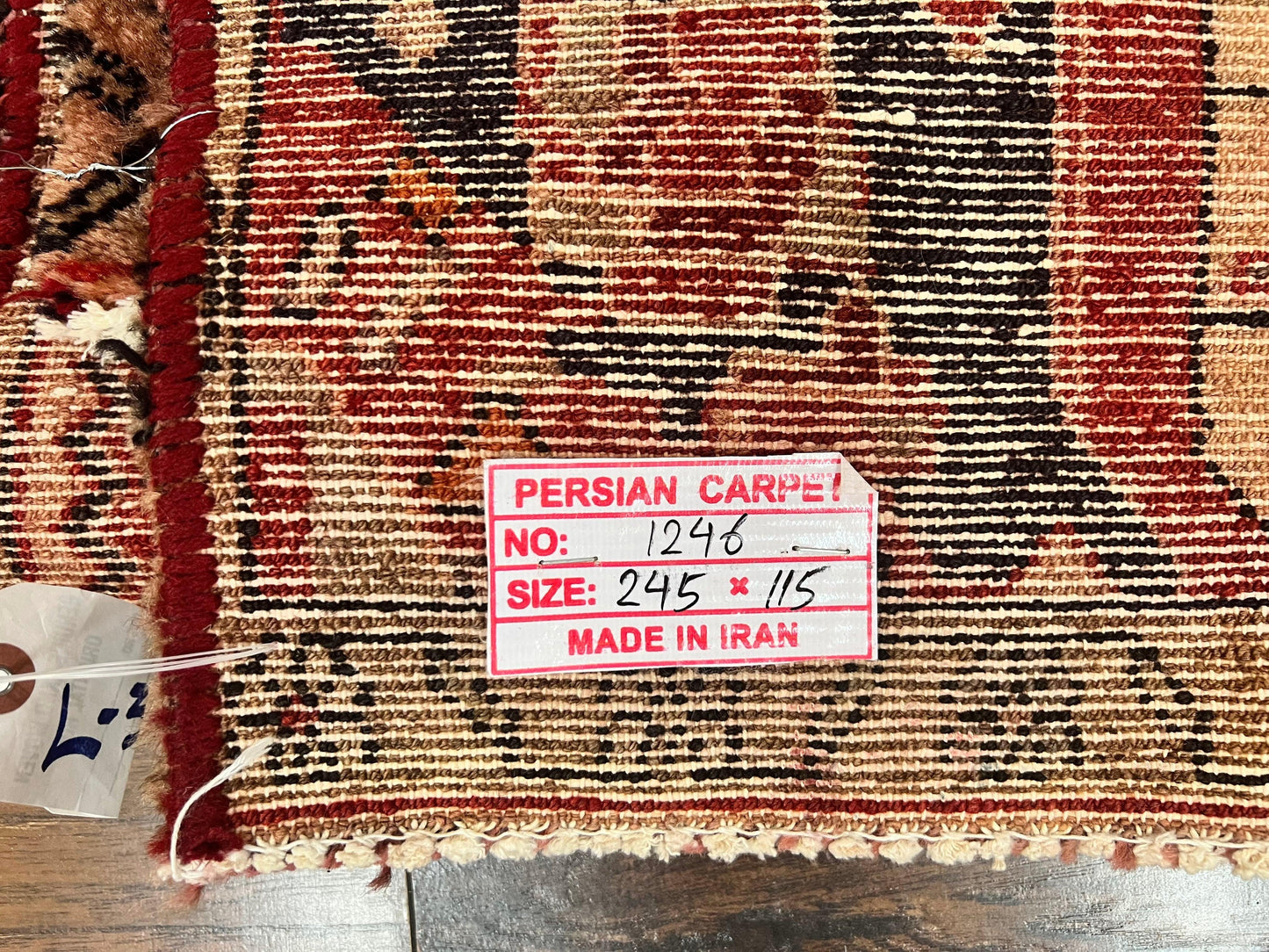 Antique Persian Tribal Rug 4 x 8, Geometric Medallion, Boho Rug, Wool Handmade Rug, Red 4x8 Rug, Persian Hamadan Rug - Nuvé