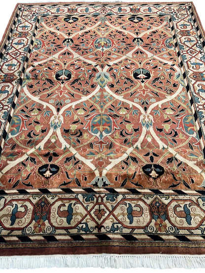 William Morris Hand-Knotted Wool Luxury Handmade Rug - 7'10" x 9'10" - Nuvé