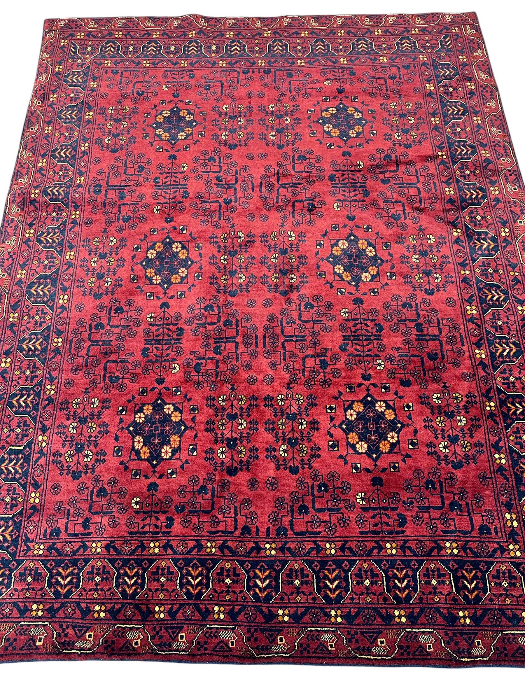 Afghani Area Rug I Turkoman Khal Mohammadi 4’9” x 6’2” - Nuvé