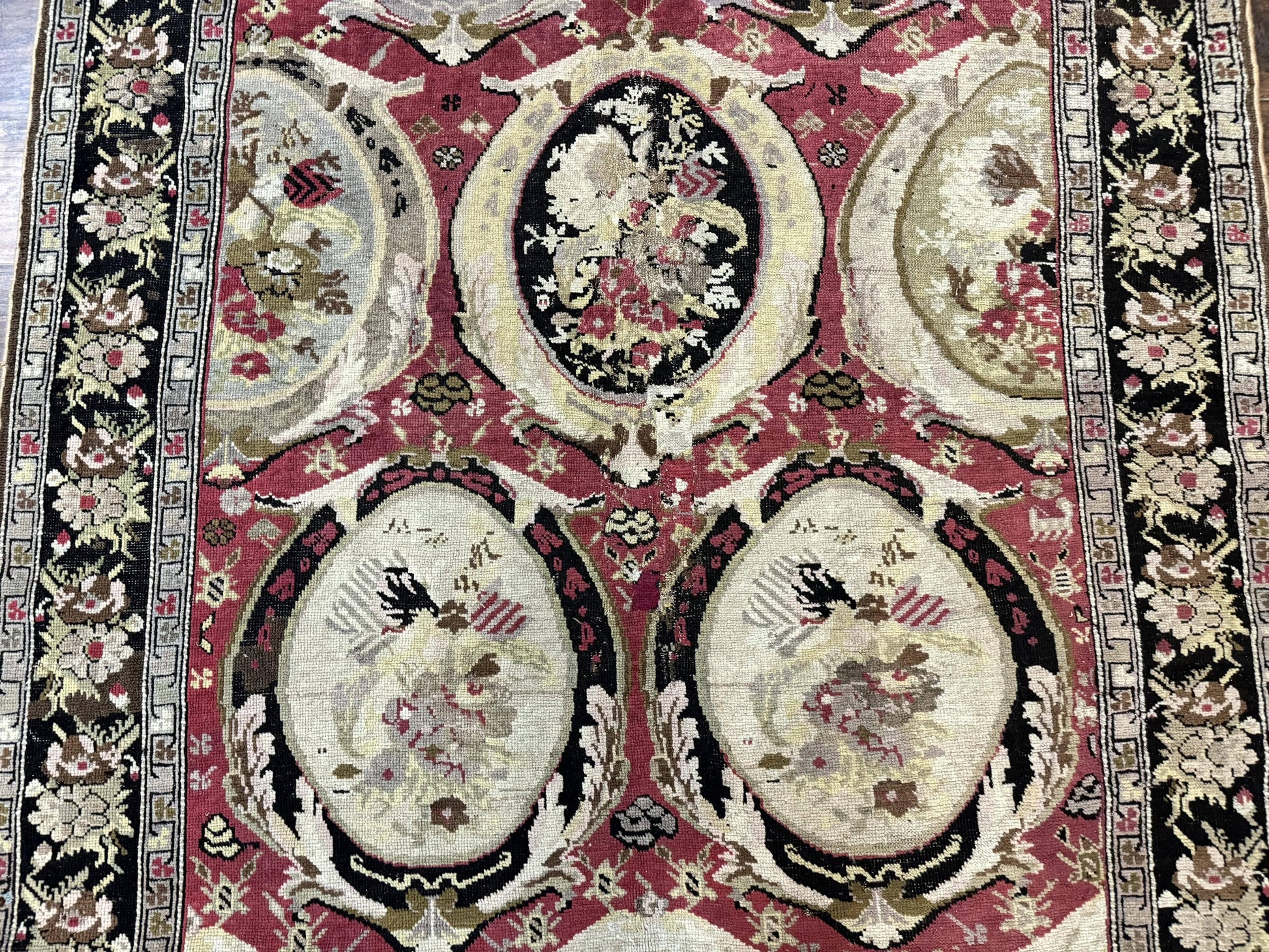 Antique Caucasian Karabakh Rug 5x10 - Nuvé