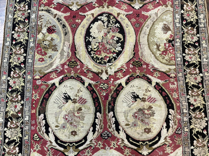 Antique Caucasian Karabakh Rug 5x10 - Nuvé